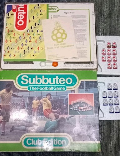 Subbuteo football retro game - subbuteo,