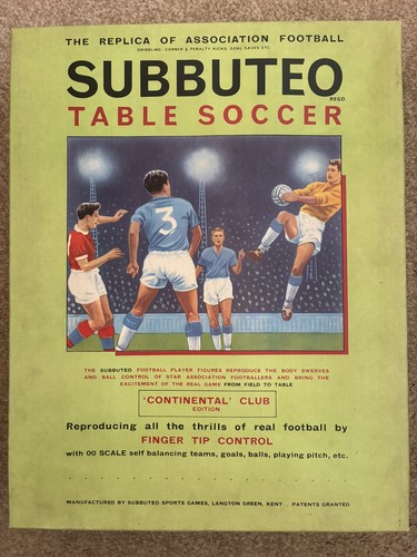 Subbuteo continental club - continental,