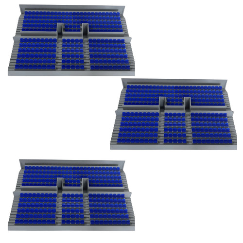 Subbuteo terrace with blue - with,