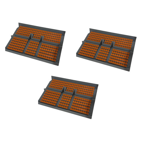Subbuteo terrace with - terrace, orange