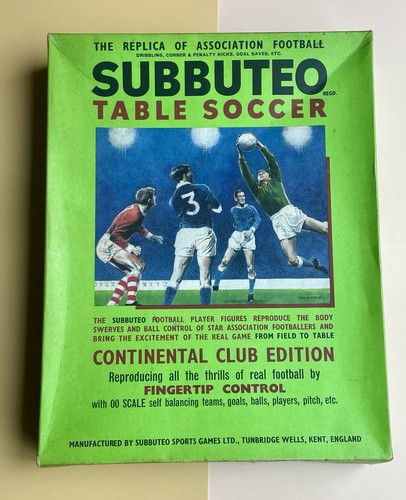 Vintage subbuteo game 1972 - game, 1972/73