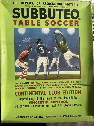 Vintage subbuteo game 1972 - vintage,