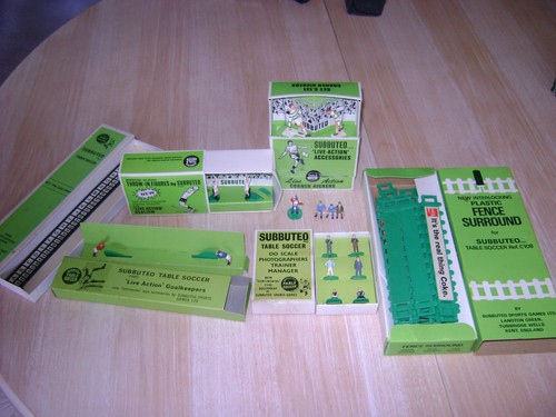 Subbuteo job lot boxed - job, of