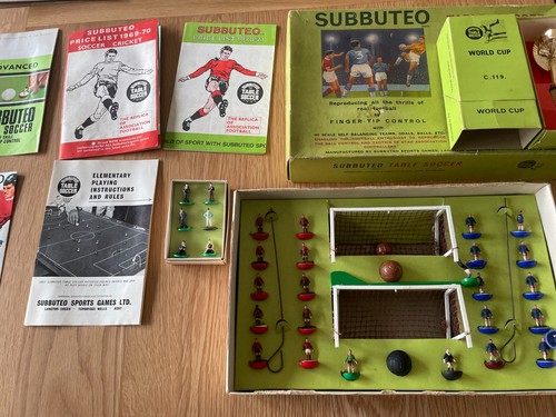 Subbuteo football set - football,