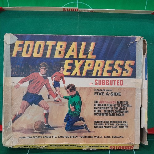 Subbuteo football express box - football,