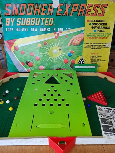 Rare subbuteo snooker - subbuteo, express