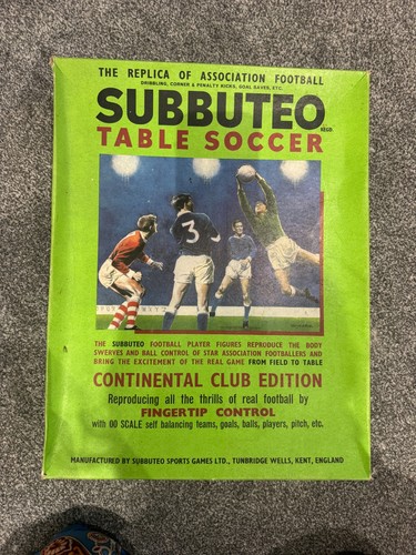 Vintage subbuteo game 1972 - vintage,